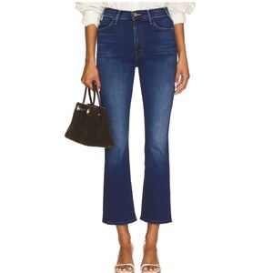 NEW MOTHER the hustler ankle howdy wash stretch Flare Jeans size 27
